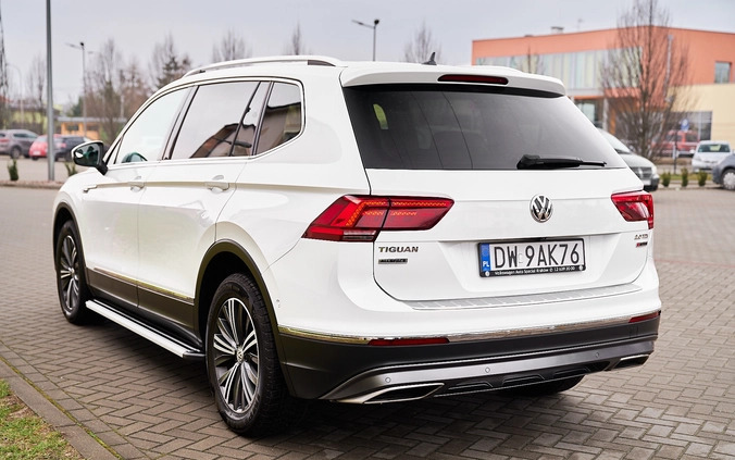 Volkswagen Tiguan Allspace cena 102900 przebieg: 197500, rok produkcji 2017 z Płock małe 704